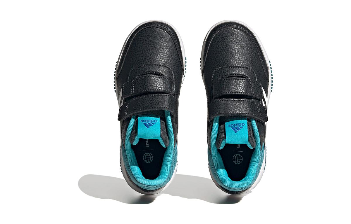 (GS) adidas Tensaur Hook and Loop Shoes 'Carbon Cloud White Arctic Fusion' ID2305