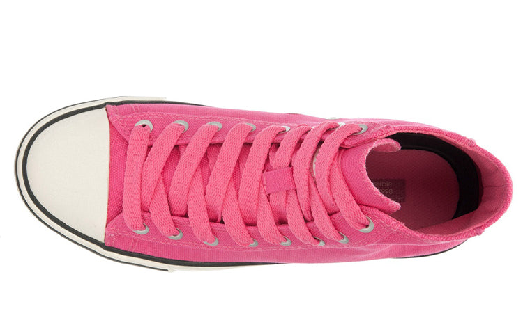 (WMNS) Li-Ning Canvas Shoes 'Pink White' ALAL126-4