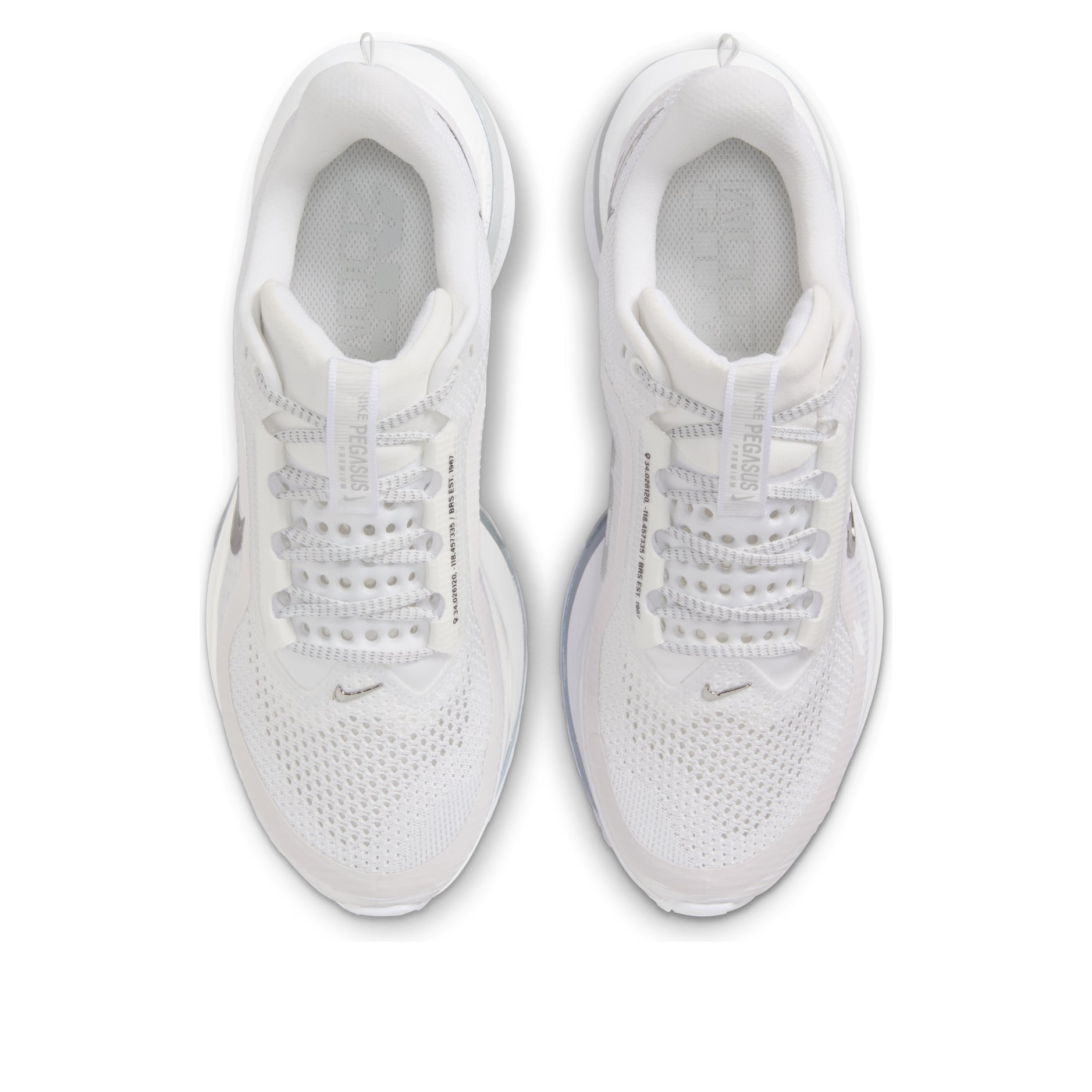 (WMNS) Nike Air Zoom Pegasus Premium 'White Metallic Silver' HQ2593-102