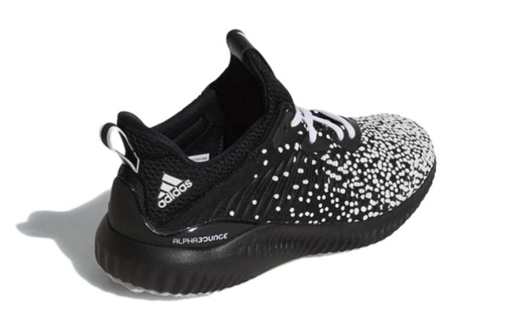 (GS) adidas Alphabounce 'Black White' CQ1504