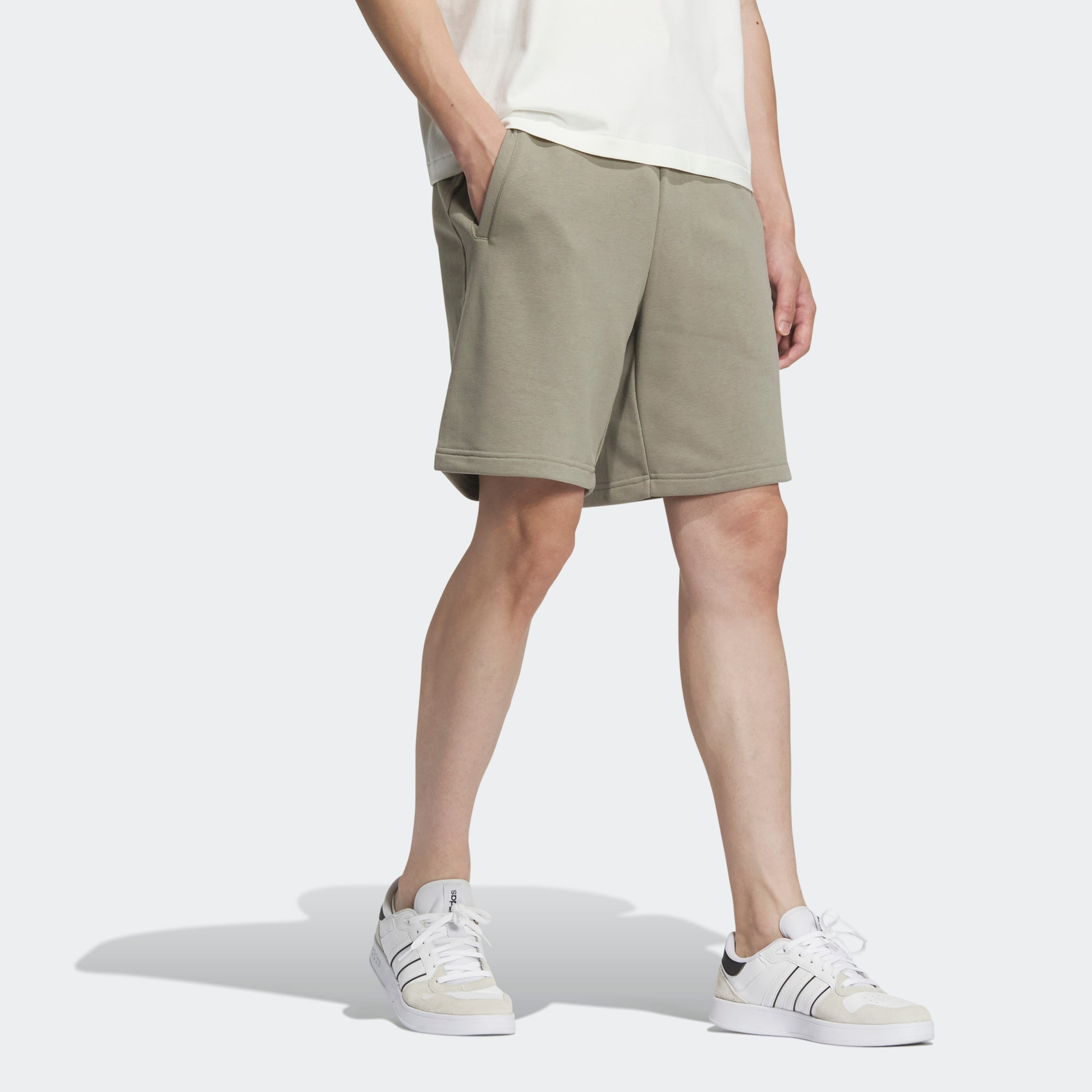 adidas Neo Essentials Shorts 'Beige' IA4968