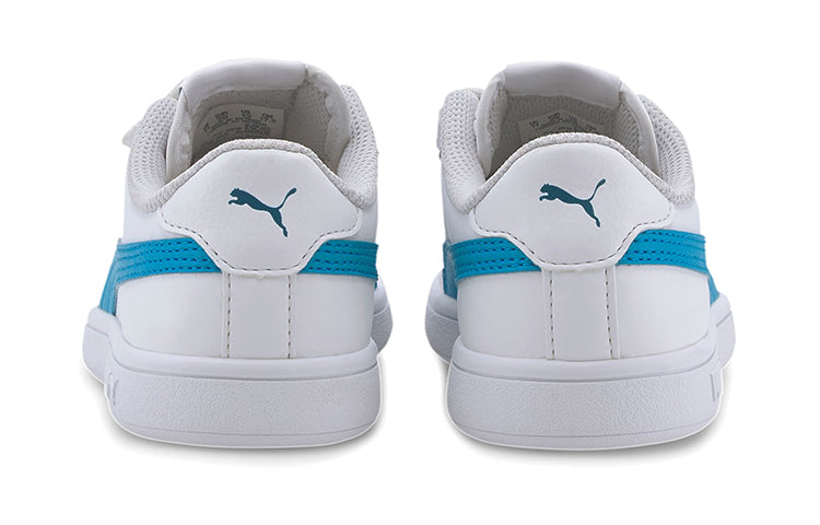 (PS) PUMA Smash v2 Leather 'White Dresden Blue' 365173-21