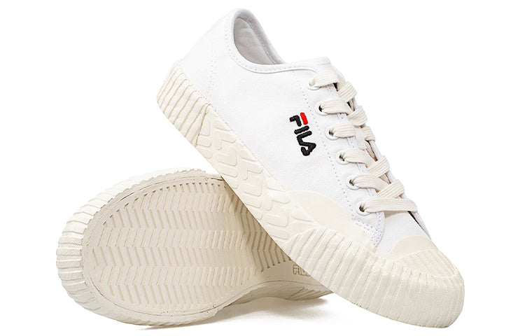 (WMNS) Fila Carve Canva Shoes White T12W024404FWT