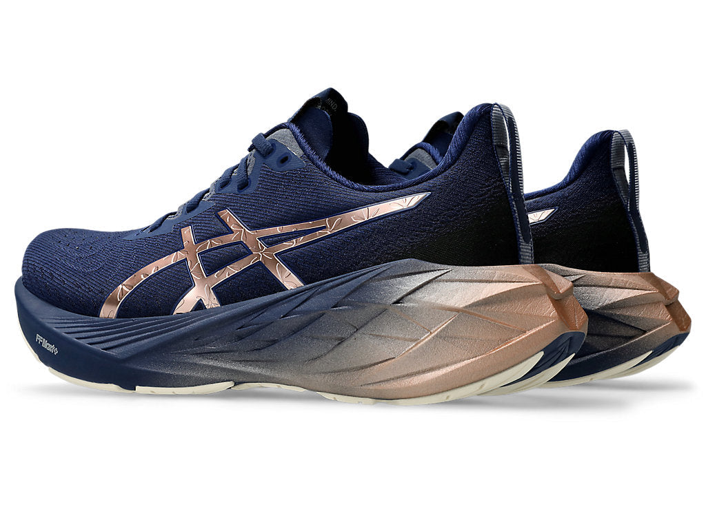 (WMNS) ASICS Novablast 4 Platinum 'Blue Expanse Rose Gold' 1012B739-400