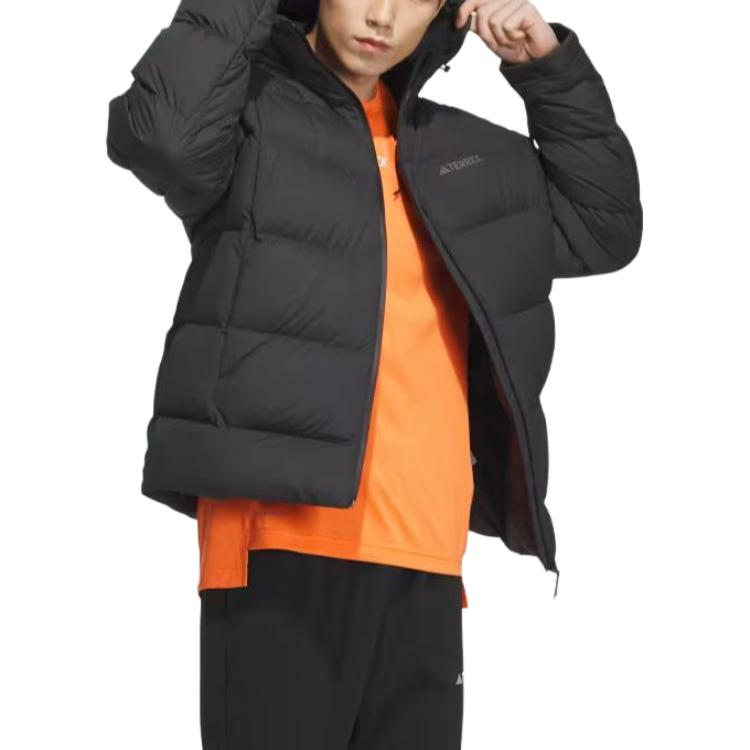 adidas Terrex Heavyweight Goose Down Jacket 'Black' IL8965