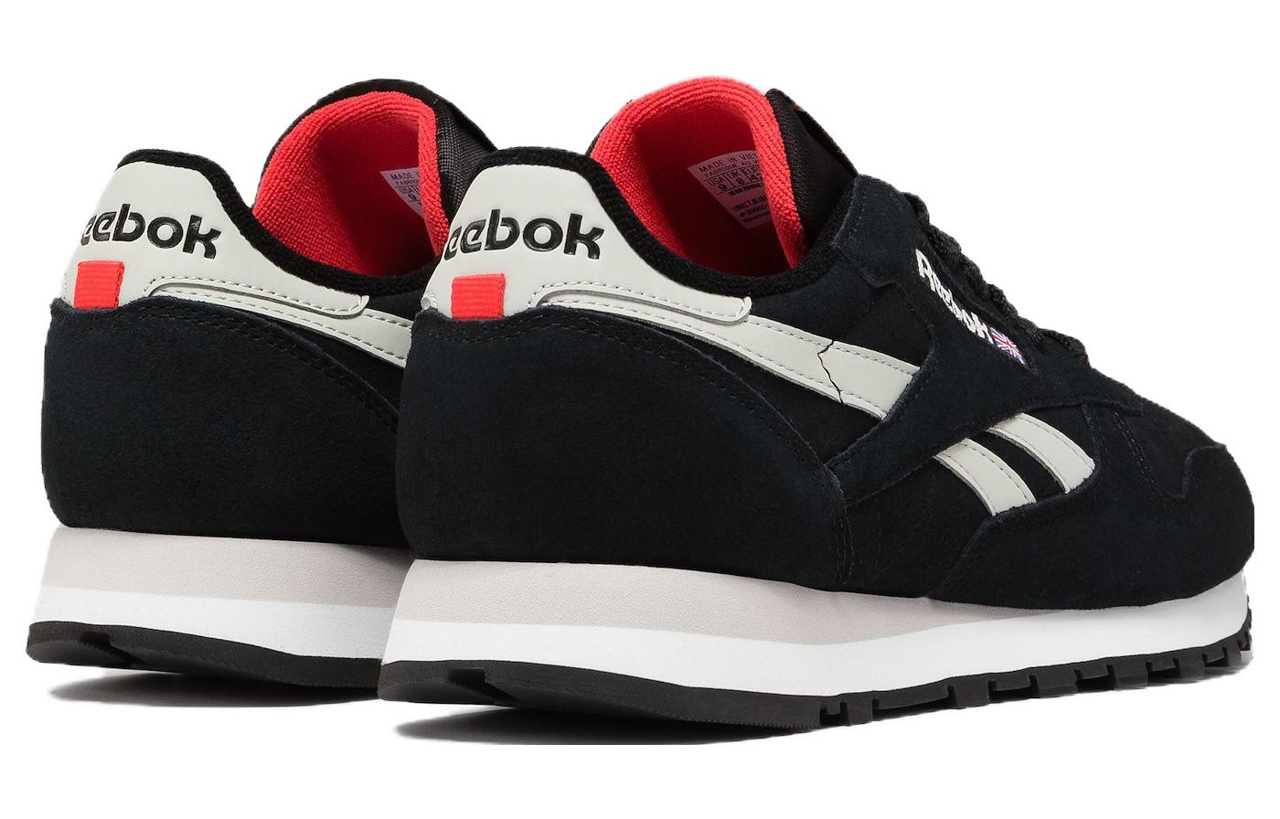 Reebok Classic Leather 'Black Steely Fog' 100032774