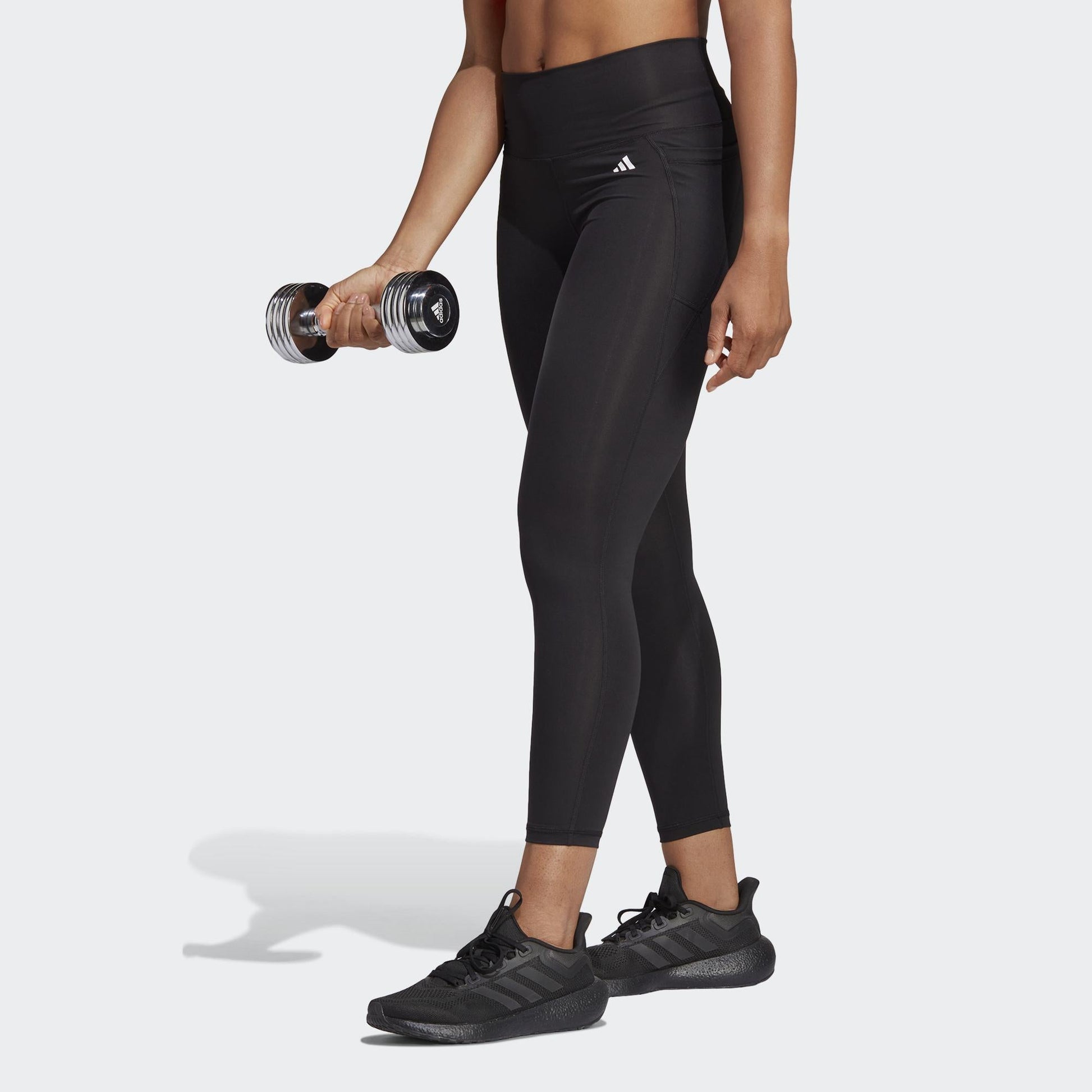 (WMNS) adidas Yoga Studio Luxe 7/8 Leggings 'Black' HS9933
