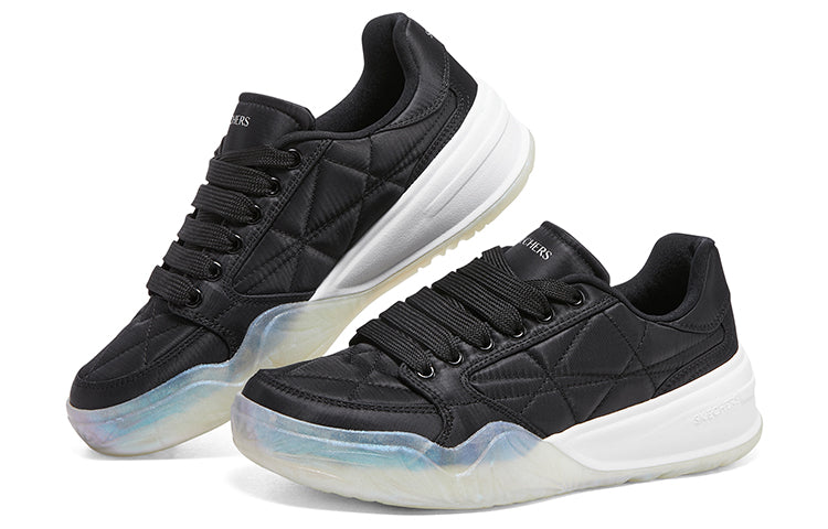 (WMNS) Skechers Denali Subtle Spark 'Black' 185021-BKW