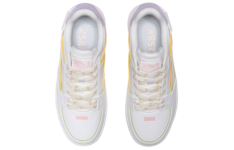 (WMNS) Li-Ning Sport Leisure 'White Yellow Pink' AGCQ378-7