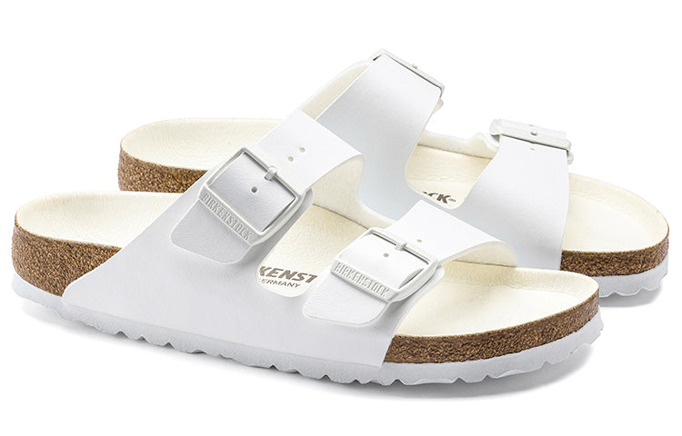Birkenstock Arizona Birko-Flor Narrow Fit 'White' 1019046