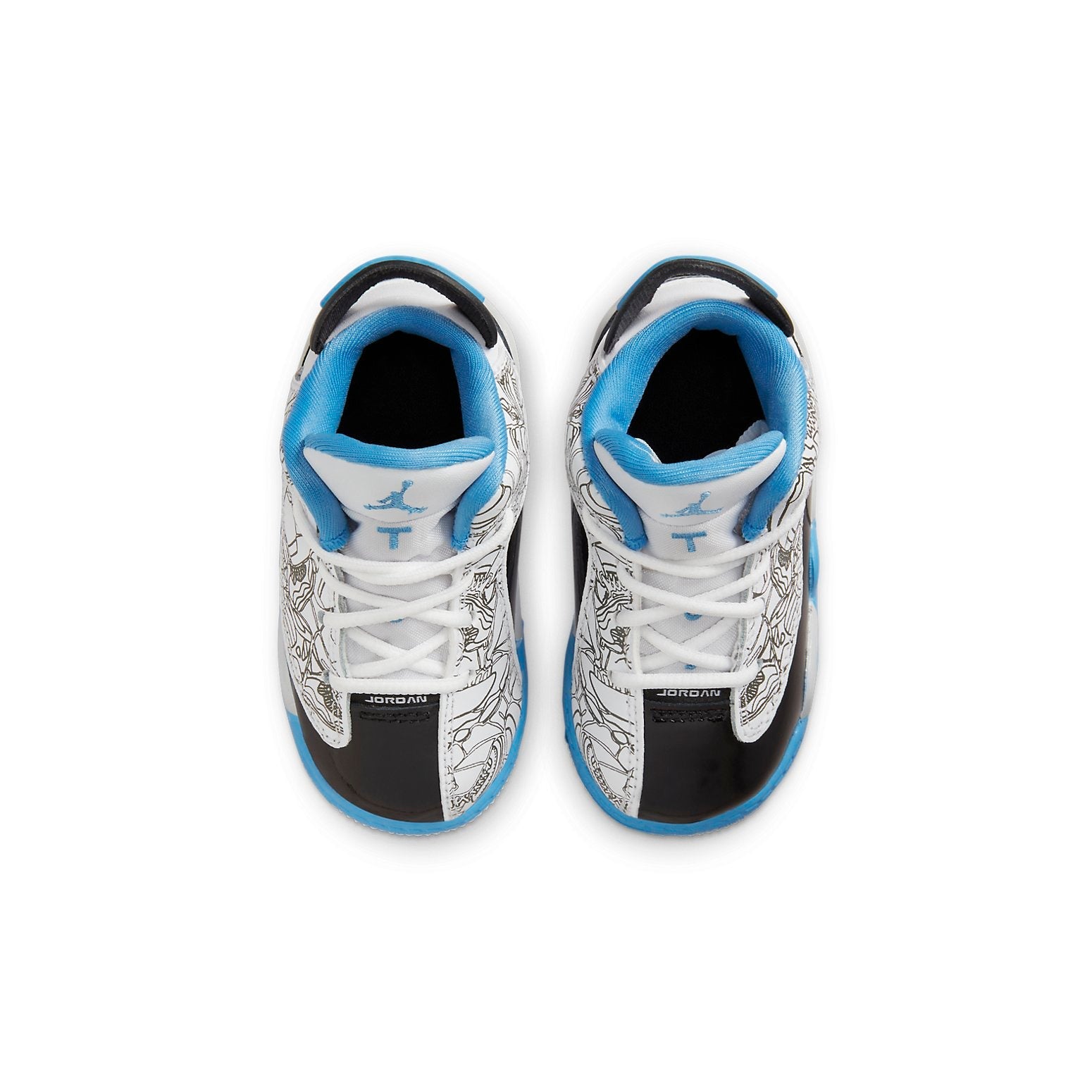 (TD) Air Jordan Dub Zero 'White University Blue' DV1358-114