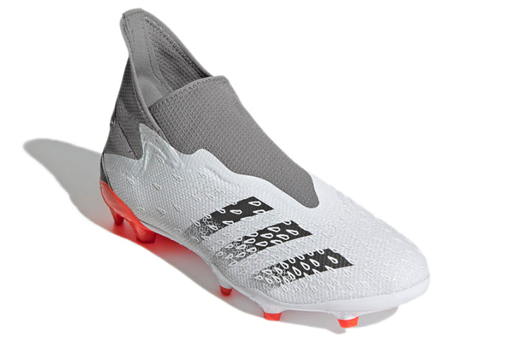 adidas Predator Freak.3 Laceless FG 'Demonscale - White Solar Red' FY6293