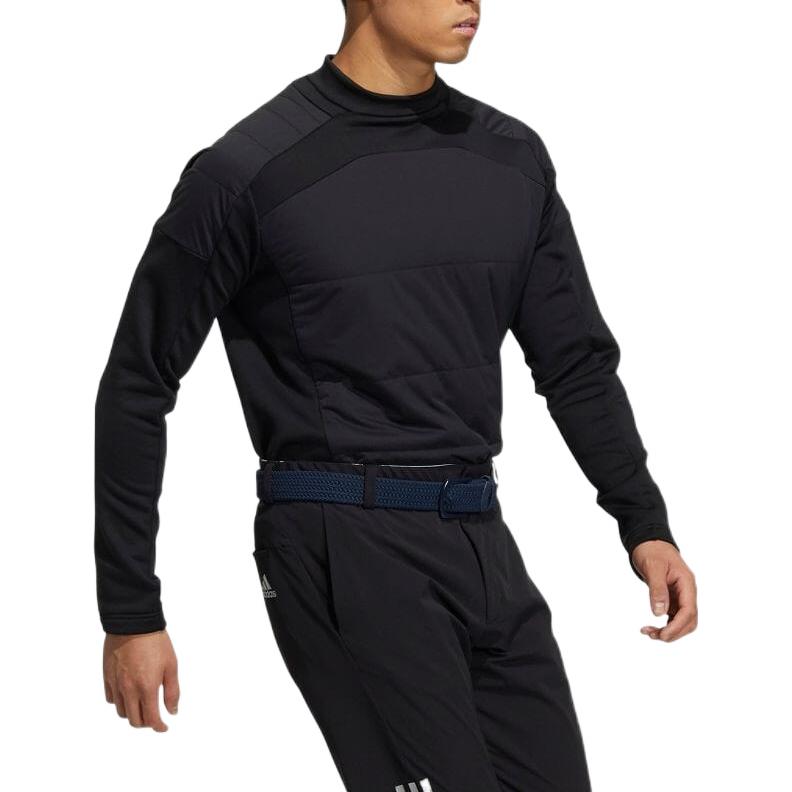 adidas Long Sleeve Round Neck Shirt 'Black' GT3426