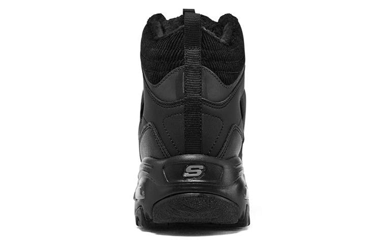 (WMNS) Skechers DLites 1.0 'Black' 167569-BBK