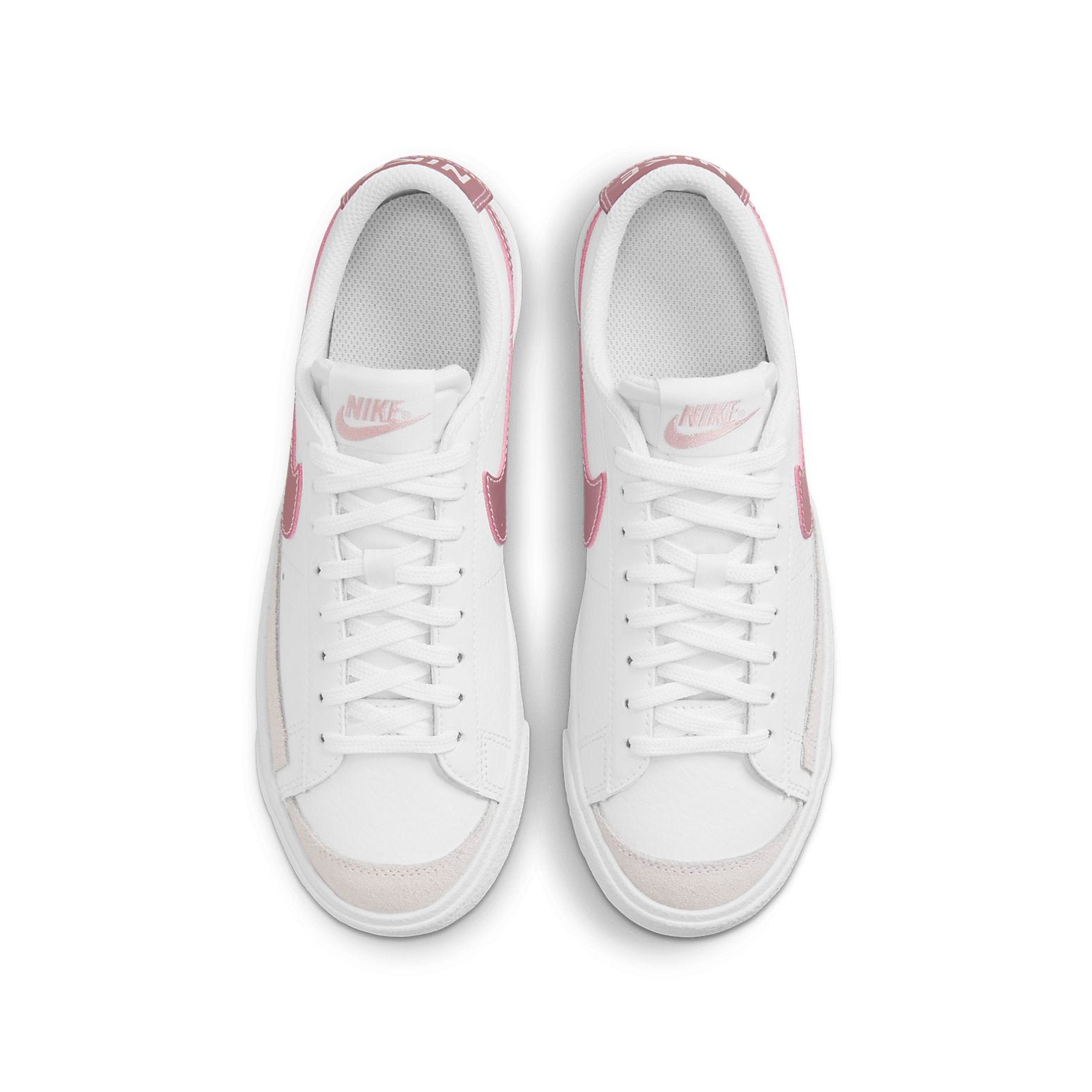(GS) Nike Blazer Low '77 'White Pink Glaze' DA4074-105