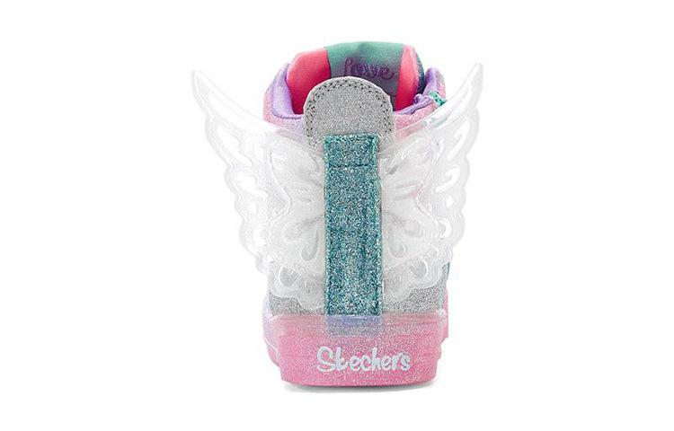 (GS) Skechers Shuffle Brights 'Pink Blue' 20254L-LBMT