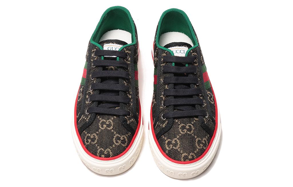 (WMNS) Gucci Tennis 1977 GG Logo 'Black Multi' 606110-UN320-1291