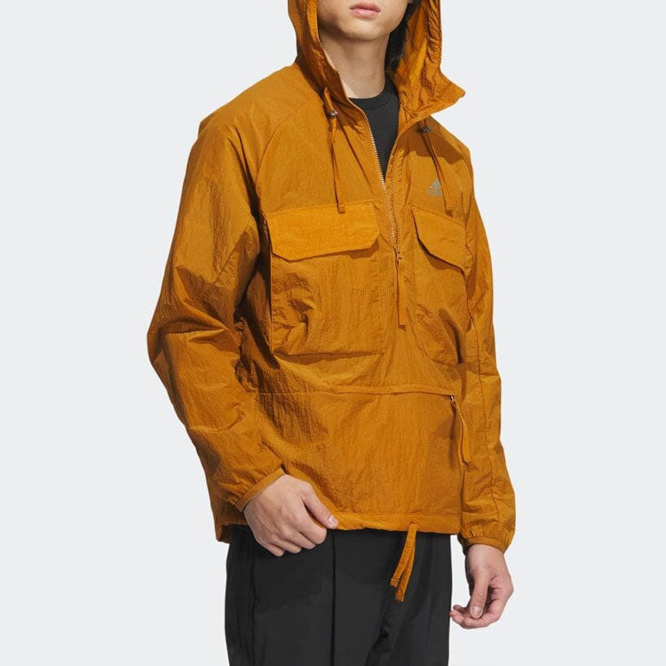 adidas City Escape Loose Fit Ripstop Half Zip Anorak IA9402