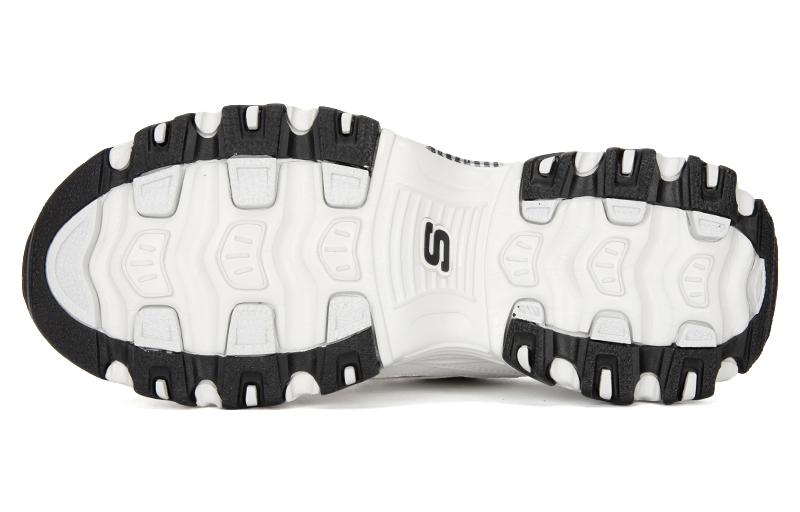 Skechers D'LITES 'White Black' 894193-LTGY