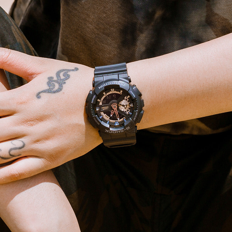 CASIO G-Shock Analog-Digital 'Black' GA-110RG-1A