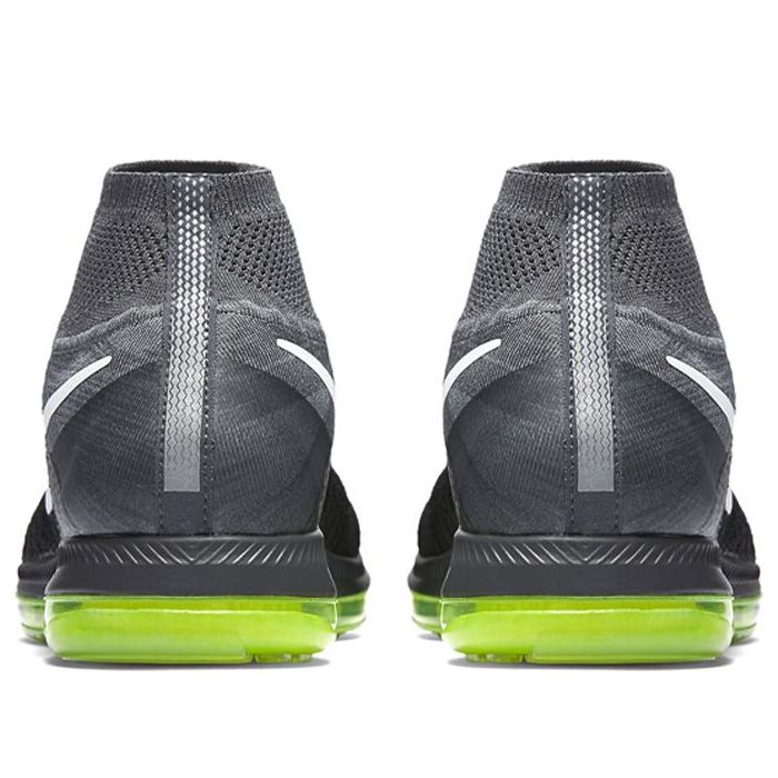 Nike Zoom All Out Flyknit 'Black White Volt' 844134-002