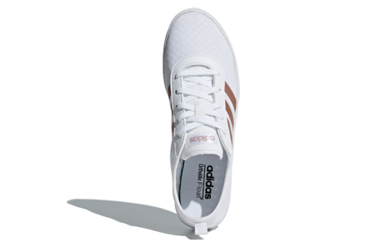 (WMNS) adidas neo Qt Vulc 2.0 'white/gold' BD7823