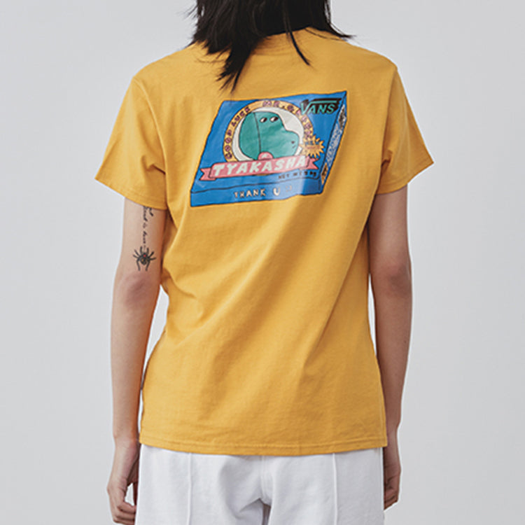 (WMNS) Vans OTWTYAKASHA Short Sleeve Yellow VN0A4MNKYL