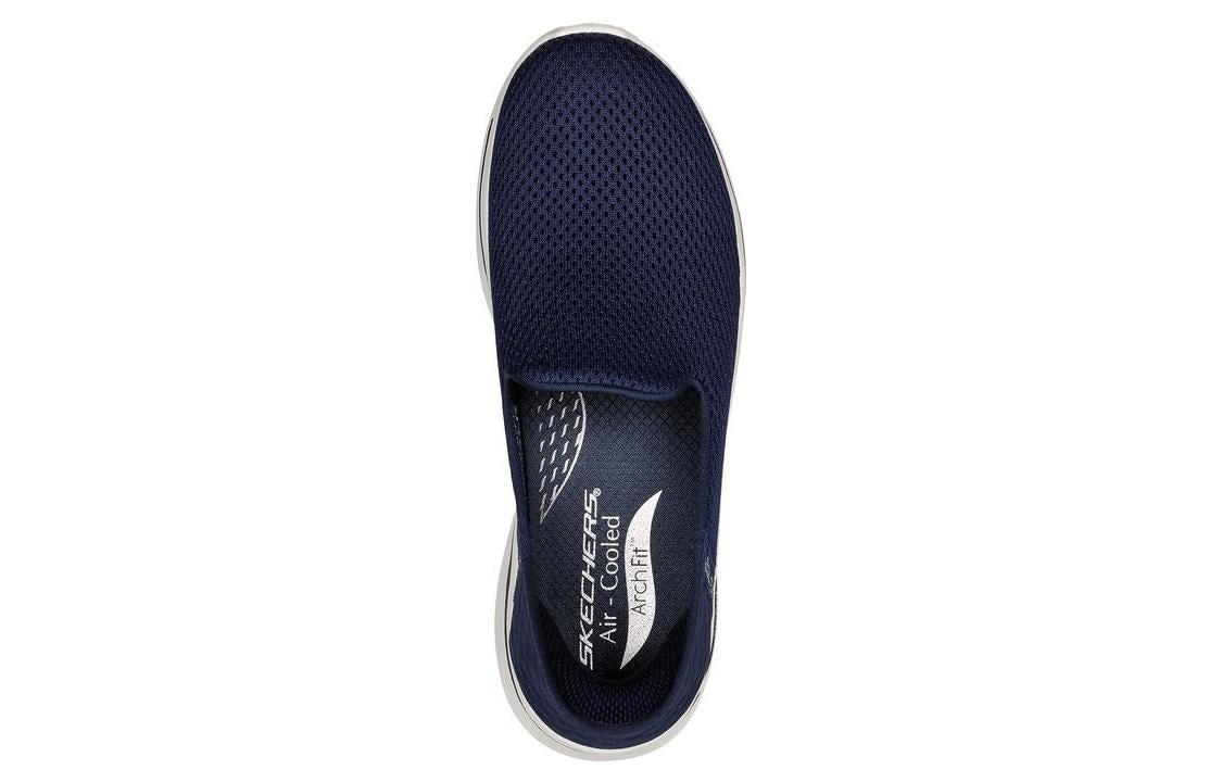 (WMNS) Skechers GOwalk Arch Fit 'Summer - Navy White' 124879-NVW