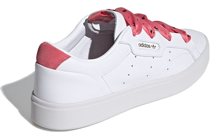 (WMNS) adidas originals Sleek White/Pink FY6679