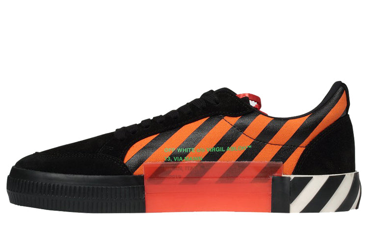 Off-White Vulc Sneaker 'Black Orange' OMIA085R20C210181930