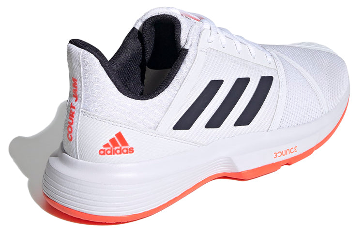 adidas CourtJam Bounce 'White Solar Red' FU8102