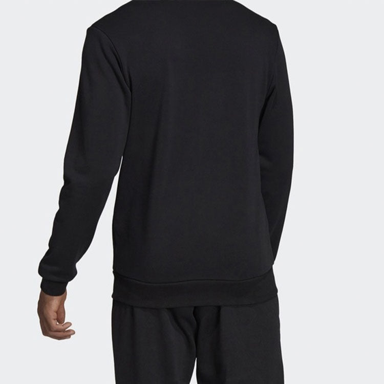 adidas E PLN CREW FT Knitted Hooded Shirt Sweater Men Black DU0395