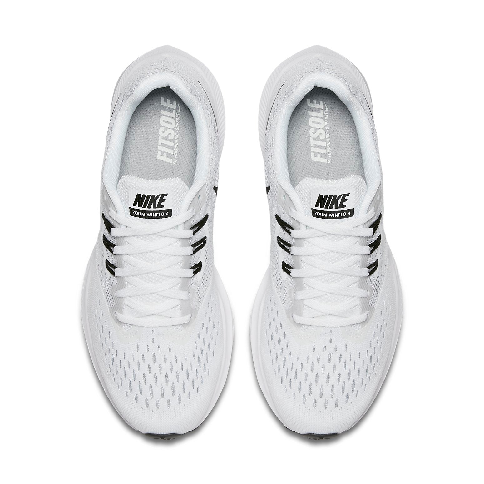(WMNS) Nike Air Zoom Winflo 4 'Grey White' 898485-100