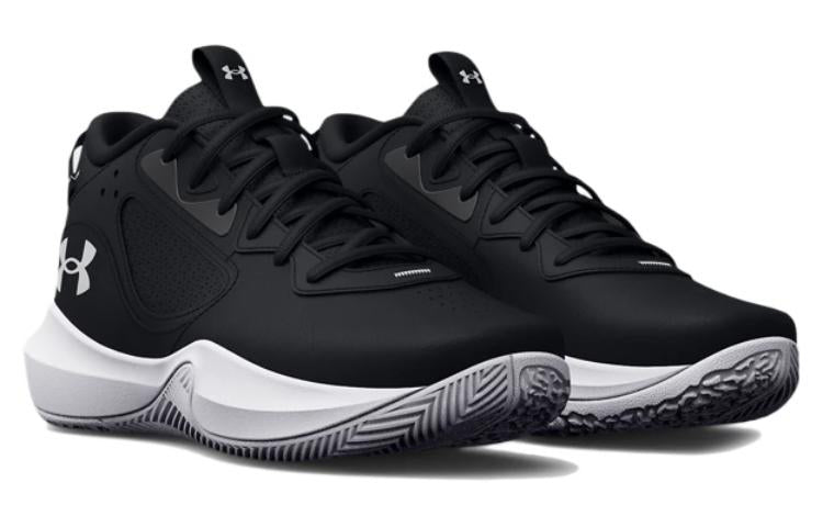 Under Armour Lockdown 6 Basketball Shoes 'Black White' 3026537-001