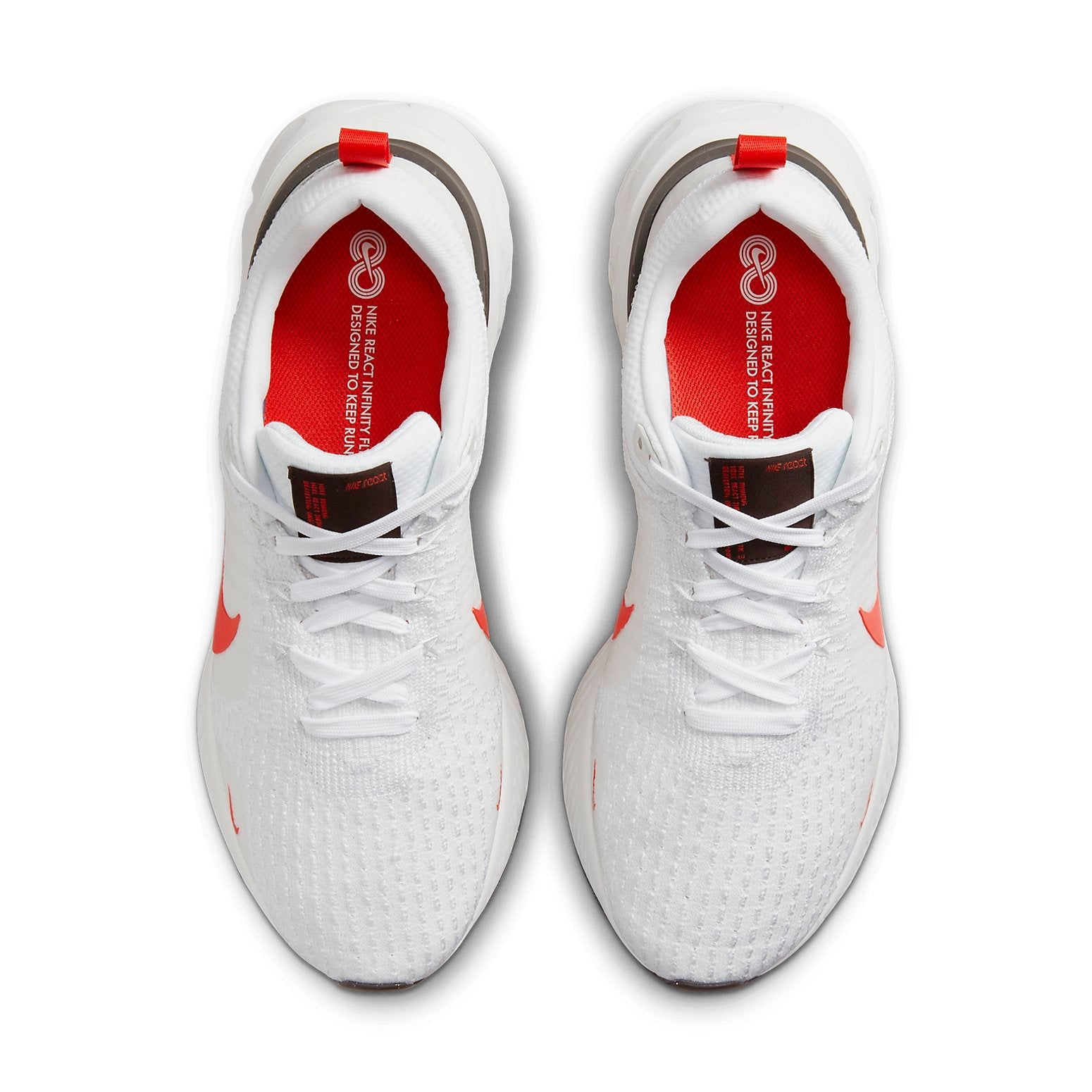 Nike React Infinity Run Flyknit 3 'White Light Crimson' DZ3014-100
