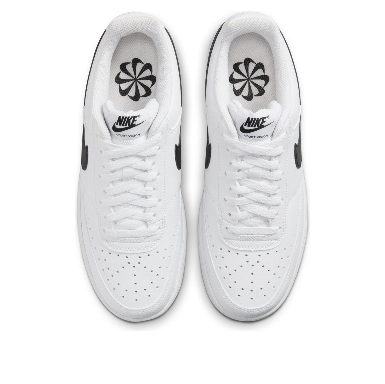 (WMNS) Nike Court Vision Low Next Nature 'White Black' DH3158-101