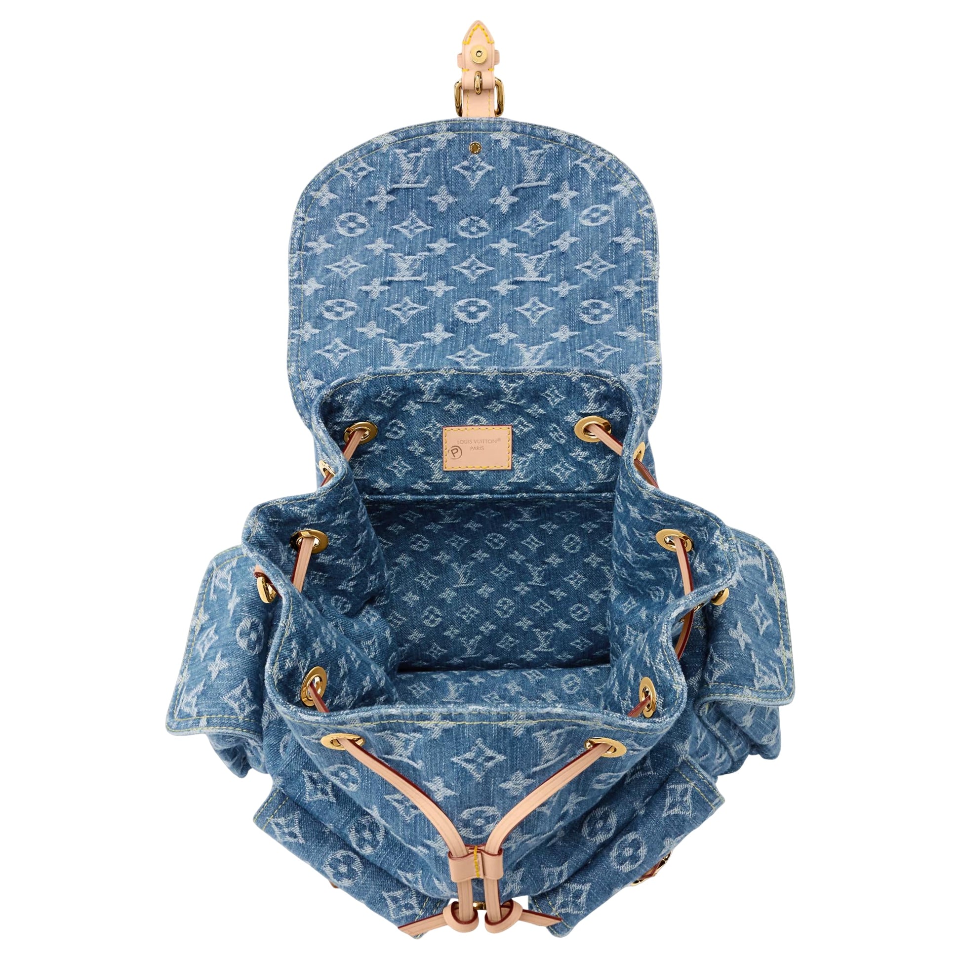 (WMNS) LOUIS VUITTON Montsouris Cargo Backpack 'Blue' M27330
