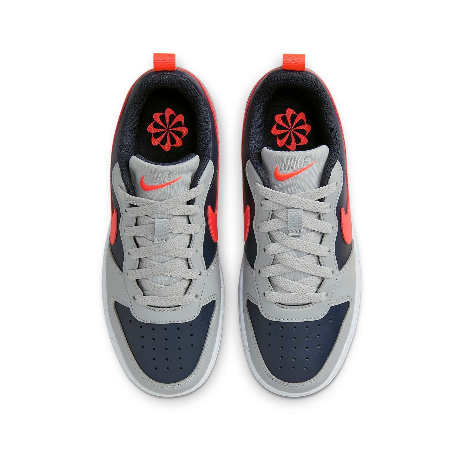 (GS) Nike Court Borough 'Black Grey Red' DV5456-003