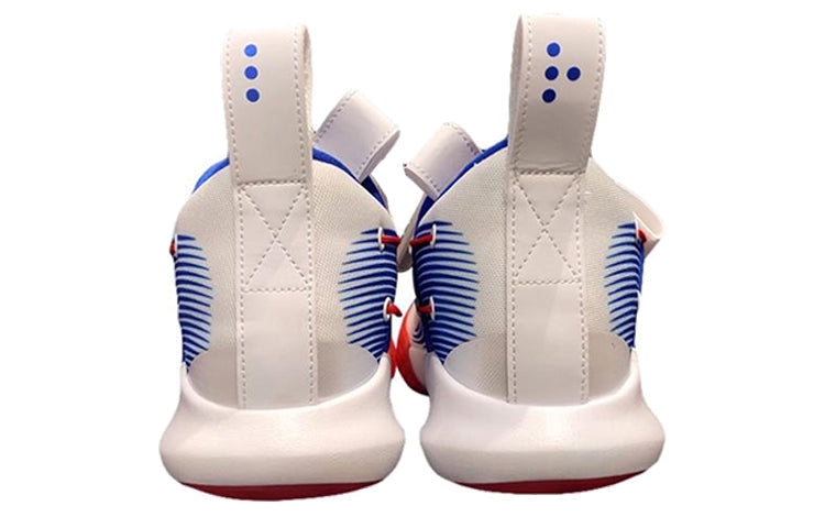 Nike Precision 4Flyease White, Red/Blue Domestic Edition DC2110-161