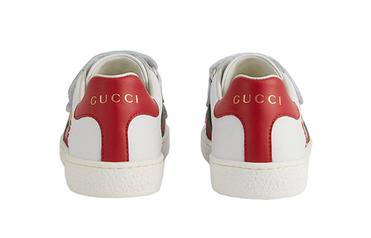 Gucci Ace Cat Embroidered Sneakers 'White Red' 665430-CPWB0-9082
