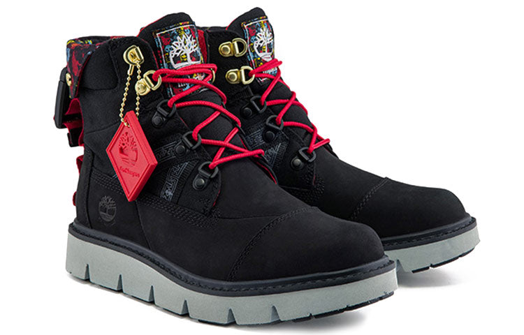 (WMNS) Timberland Raywood EK+ 6 Inch Waterproof Boots 'Black' A2PXF001