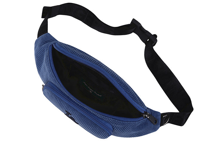 MLB LA Los Angeles Dodgers corduroy fanny pack Navy Blue 32BGCB011-07U
