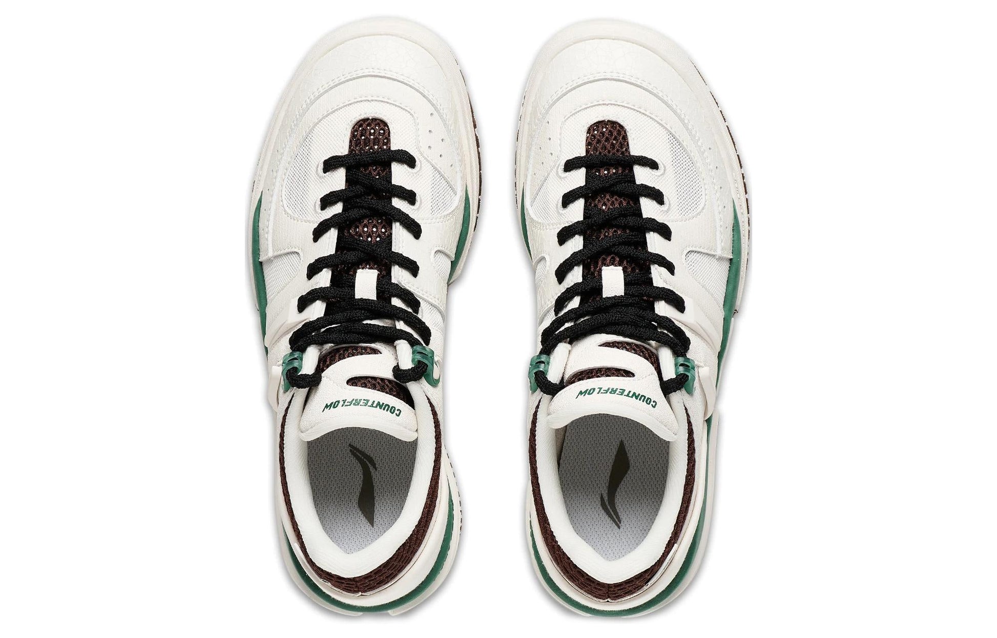 (WMNS) Li-Ning CF Linchuan Lite 'Beige Green Brown' AGLT082-5