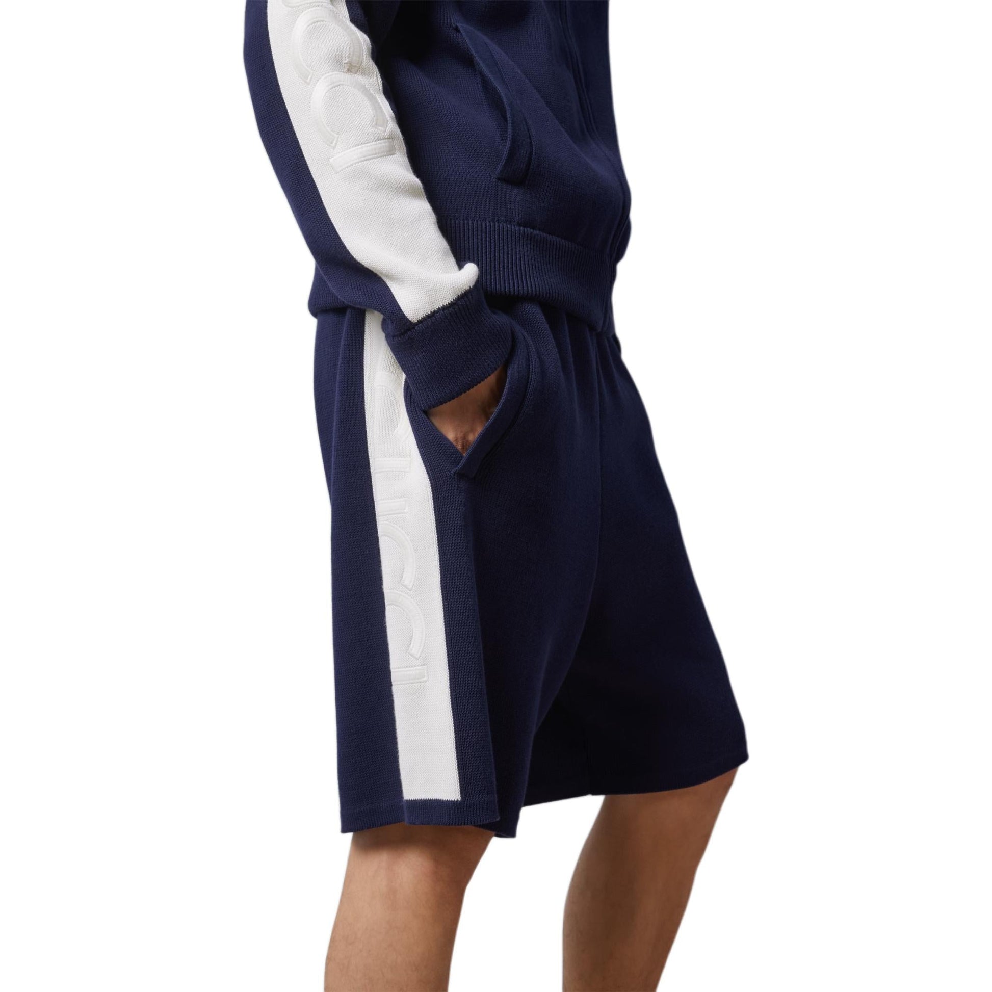 Gucci Cotton Knit Shorts 'Blue Ivory' 770782-XKDOM-4492
