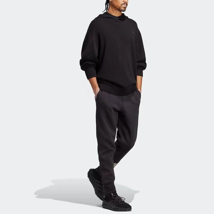 adidas Premium Knit Hoodie 'Black' HR8678