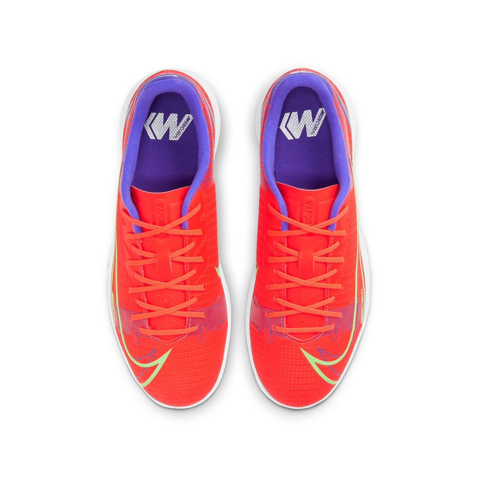 (GS) Nike Mercurial Vapor 14 Academy IC 'Orange White Blue' CV0815-600