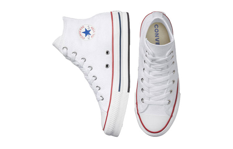 (GS) Converse Chuck Taylor All Star Lift Platform Canvas High 'White' 272856F