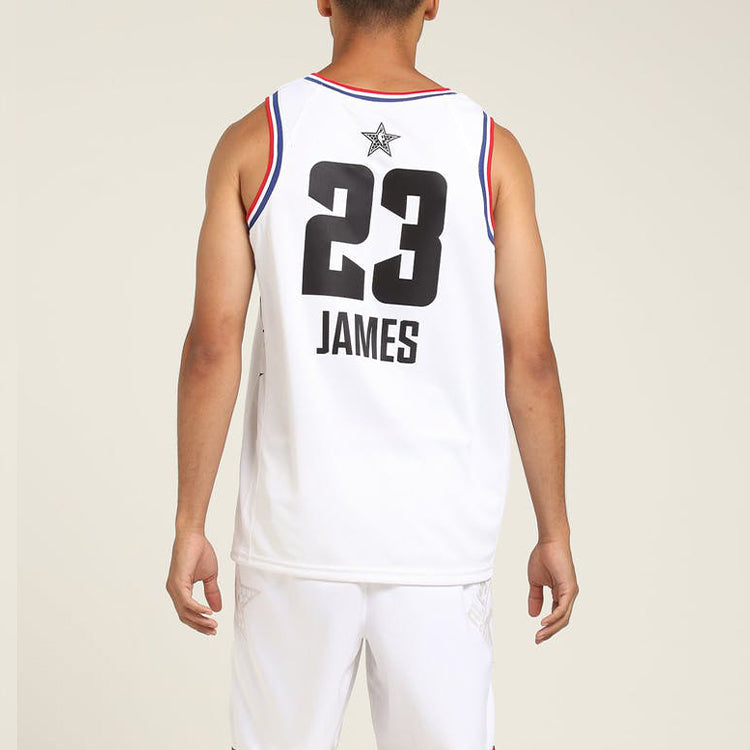 Nike NBA 2019 All-Star Lakers Lebron James Jersey White AQ7297-106