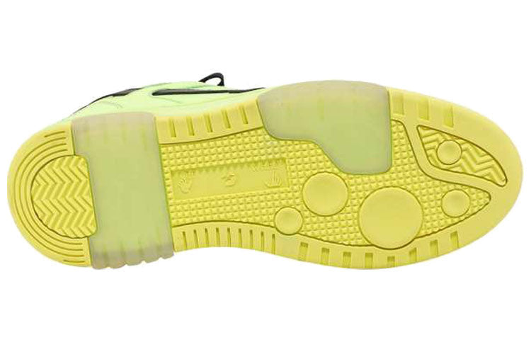 Off-White Out Of Office Leisure Shoes Green OMIA189R21MAT0016510