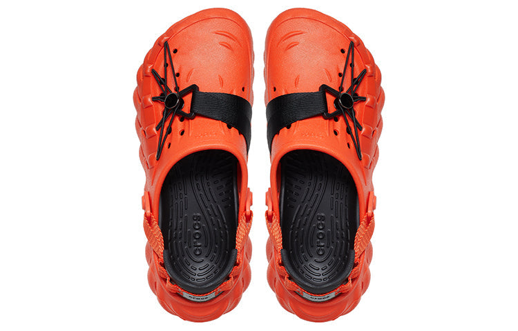 Crocs Echo Reflective Clogs 'Orange Black' 210004-84J